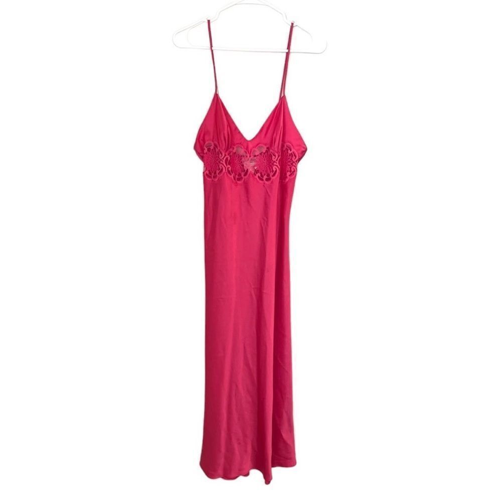 Vintage Saks Fifth Ave Pink Slip Dress